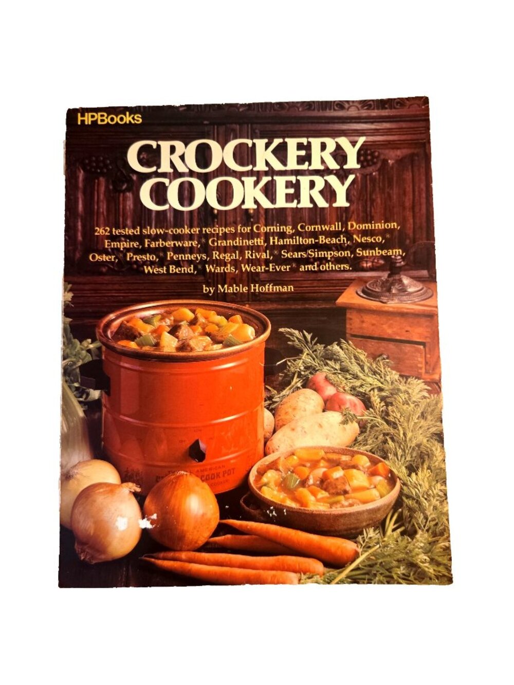 Crockery Cookery 262 Slow-cooker Recipes Paperback Vintage1975 Crock Pot